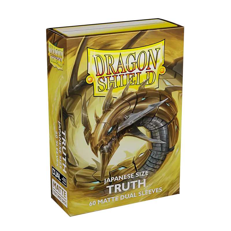 Dragon Shield: Japanese Size 60ct Sleeves - Truth (Dual Matte)