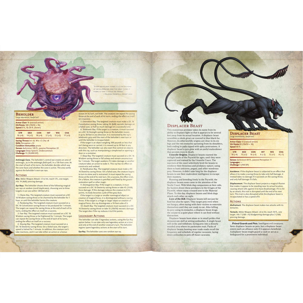 Dungeons & Dragons 5th Edition - Monster Manual