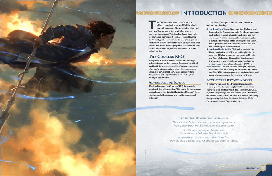 Cosmere RPG Stormlight Handbook
