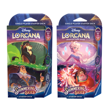 Disney Lorcana: Shimmering Skies - Starter Deck Set