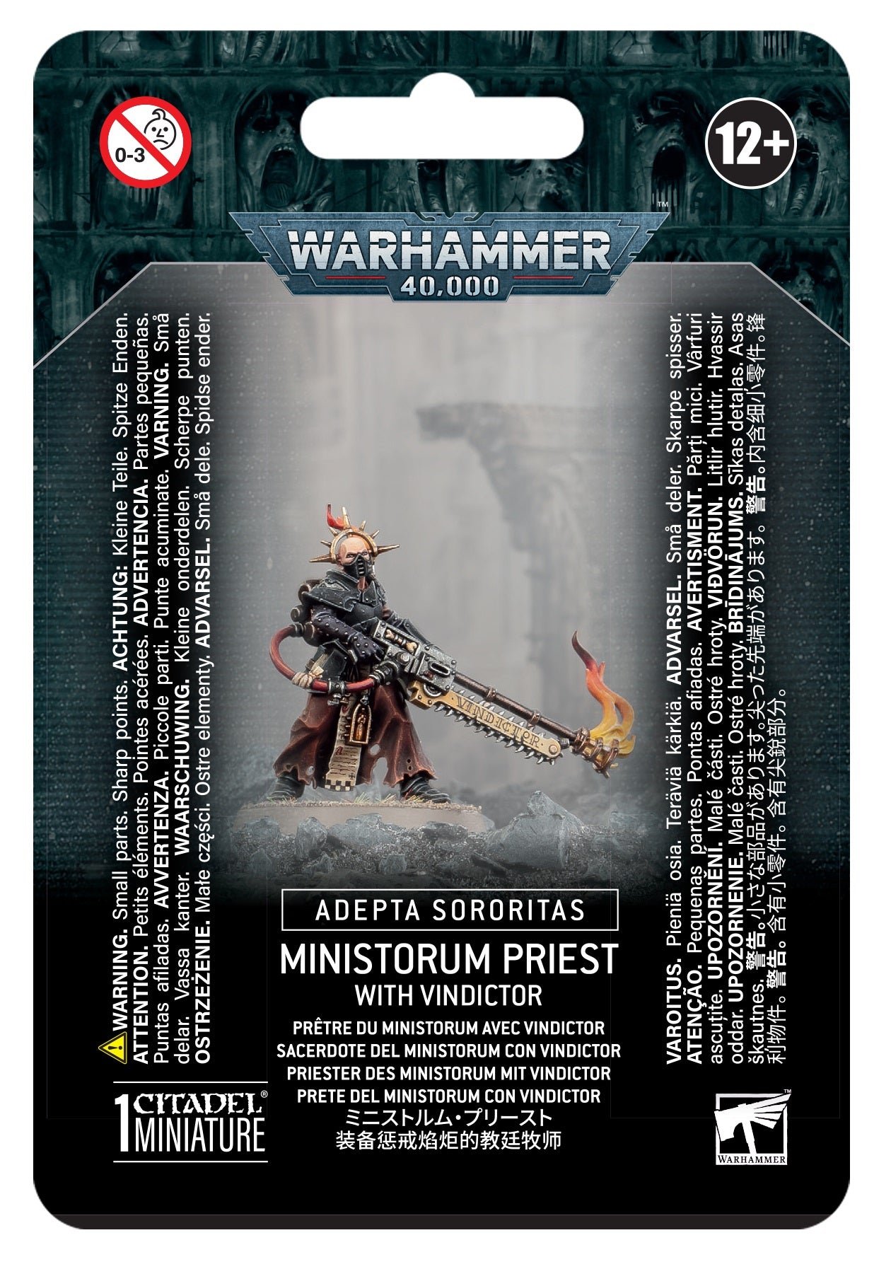 Warhammer 40,000: Adepta Sororitas - Ministorum Priest with Vindicator