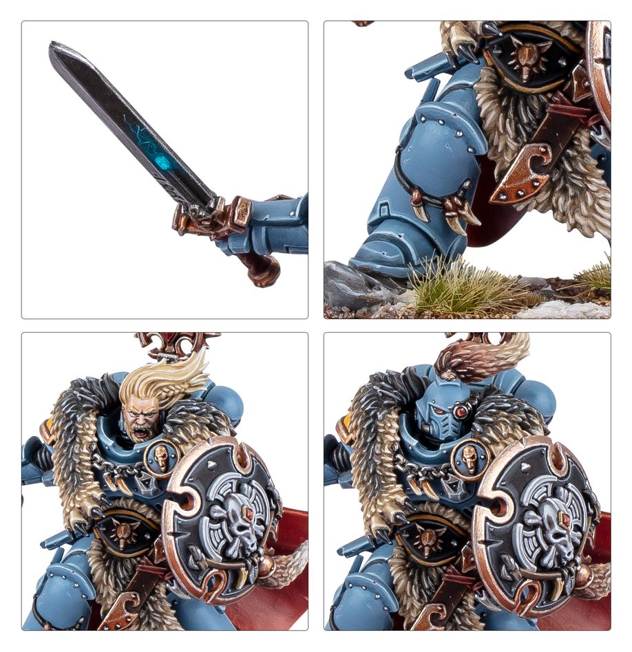 Warhammer 40,000: Space Wolves - Wolf Guard Battle Leader