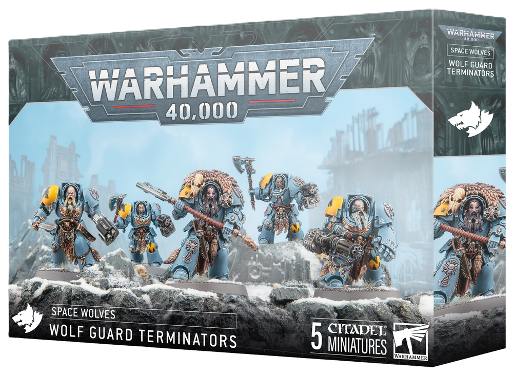 Warhammer 40,000: Space Wolves - Wolf Guard Terminators