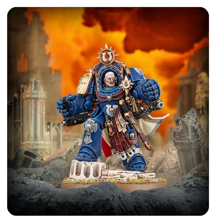 Warhammer 40,000: Ultramarines - Marneus Calgar in Armour of Antilochus