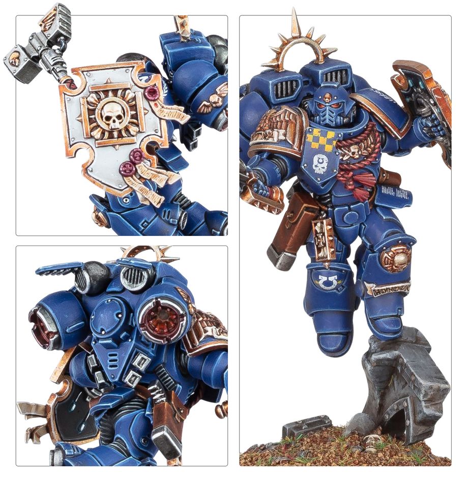 Warhammer 40,000: Space Marines - Captain with Jump Pack and Relic Shield