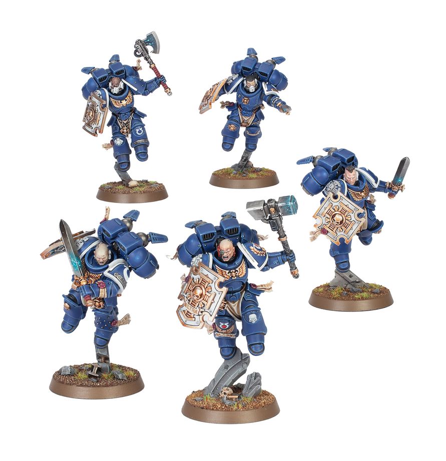 Warhammer 40,000: Space Marines - Vanguard Veteran Squad with Jump packs