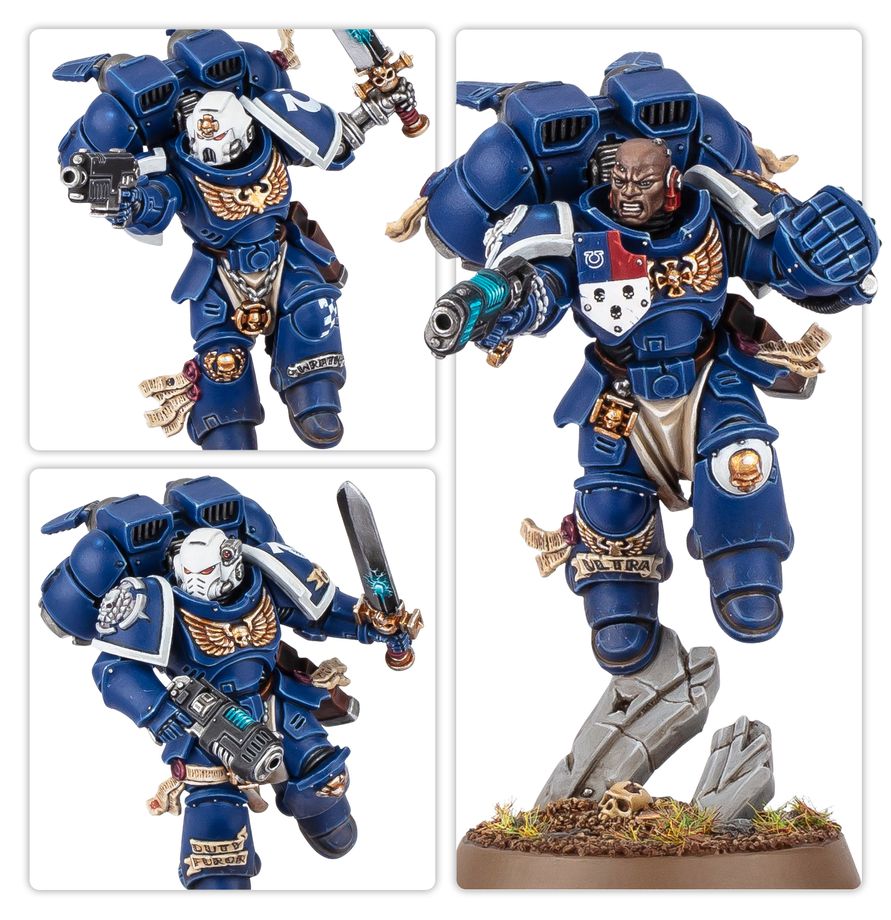 Warhammer 40,000: Space Marines - Vanguard Veteran Squad with Jump packs