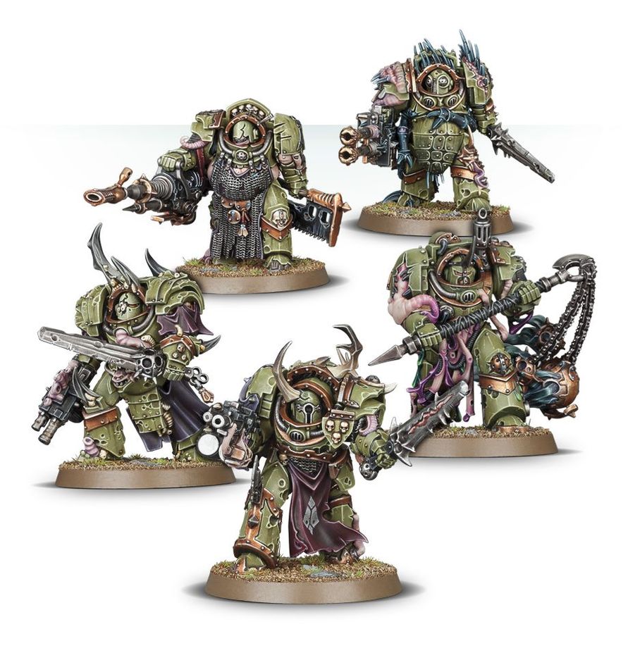 Warhammer 40,000: Death Guard - Blightlord Terminators