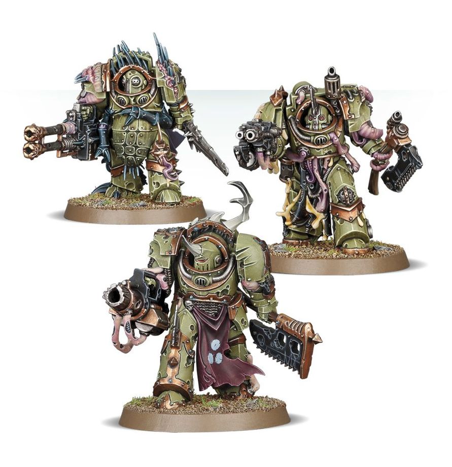 Warhammer 40,000: Death Guard - Blightlord Terminators