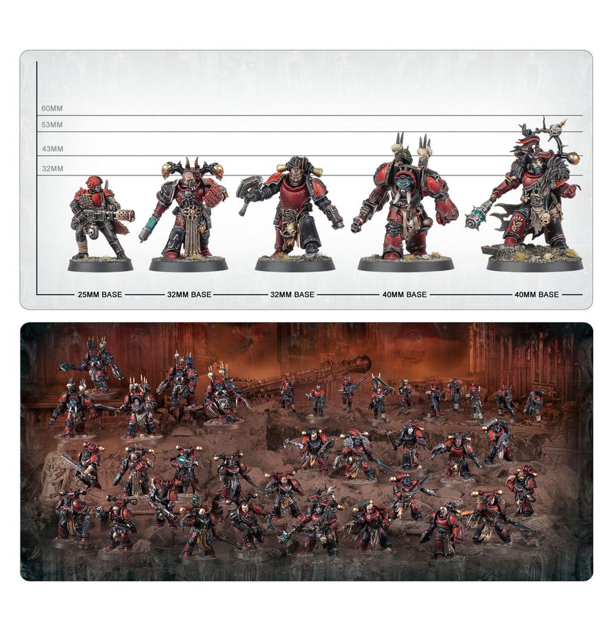 Warhammer 40,000: Chaos Space Marines - Red Corsair: Lords of the Maelstrom Battleforce