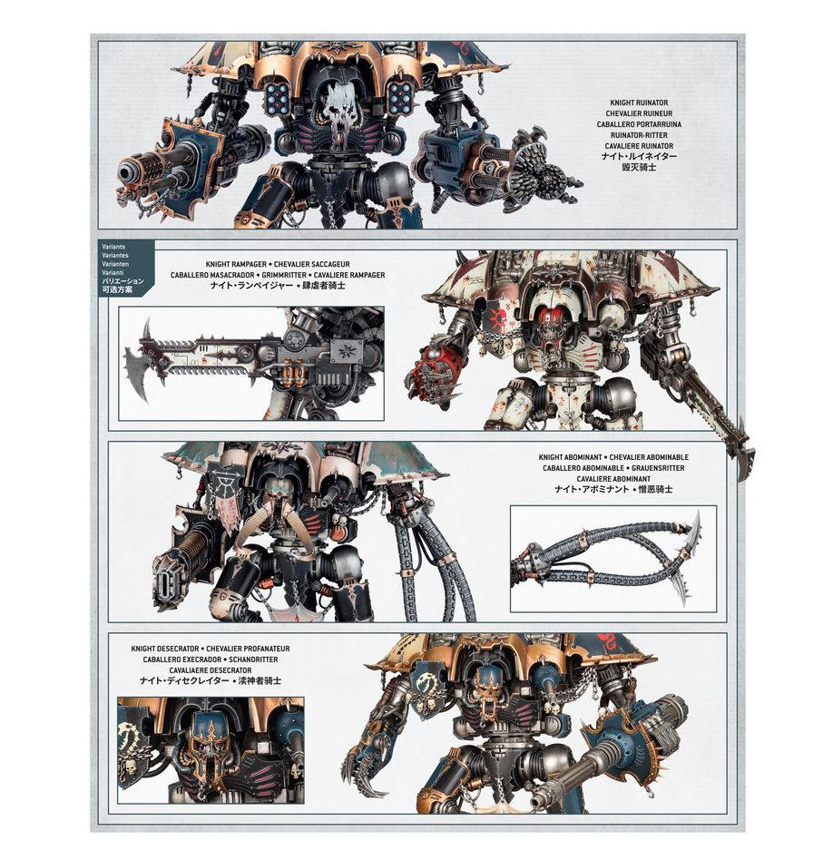 Warhammer 40,000: Chaos Knights - Chaos Knight Ruinator