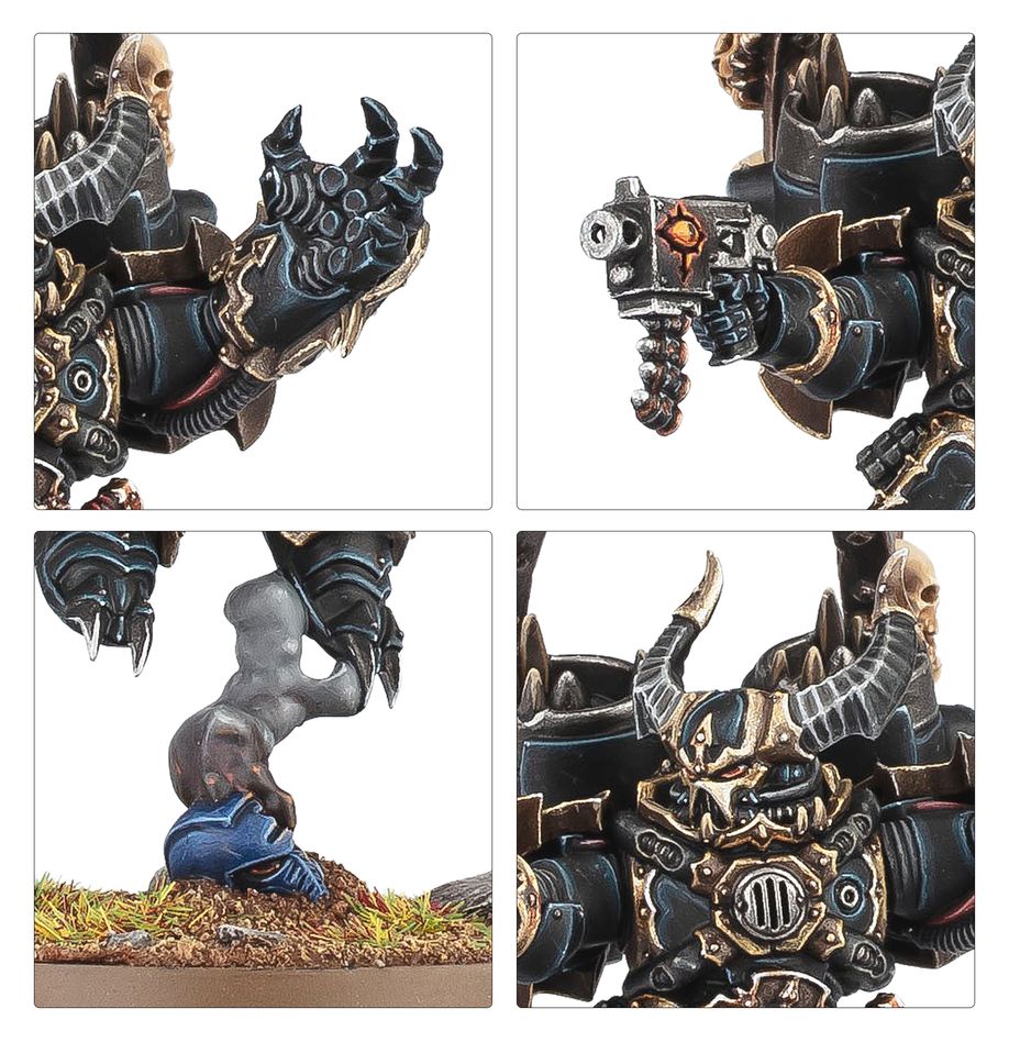 Warhammer 40,000: Chaos Space Marines - Chaos Lord with Jump Pack