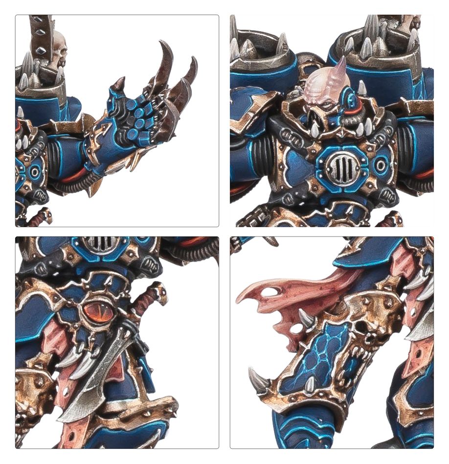Warhammer 40,000: Chaos Space Marines - Chaos Lord with Jump Pack