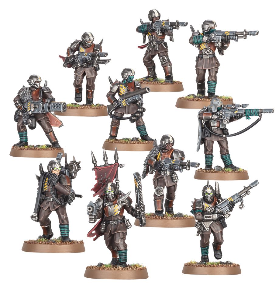 Warhammer 40,000: Chaos Space Marines - Traitor Guardsmen Squad