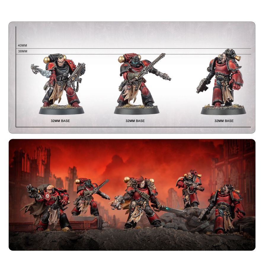 Warhammer 40,000: Chaos Space Marines - Red Corsairs Raiders