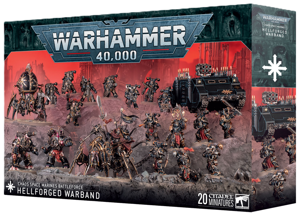 Warhammer 40,000: Chaos Space Marines - Hellforged Warband Battleforce