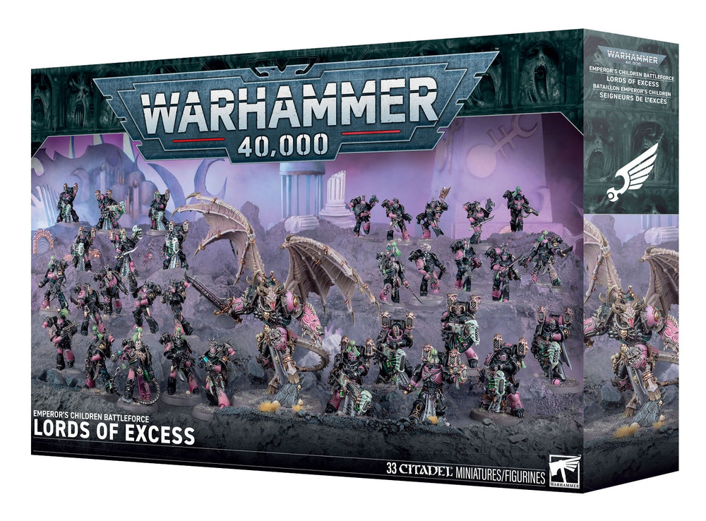 Warhammer 40,000: Emperor's Children - Lords of Excess Battleforce