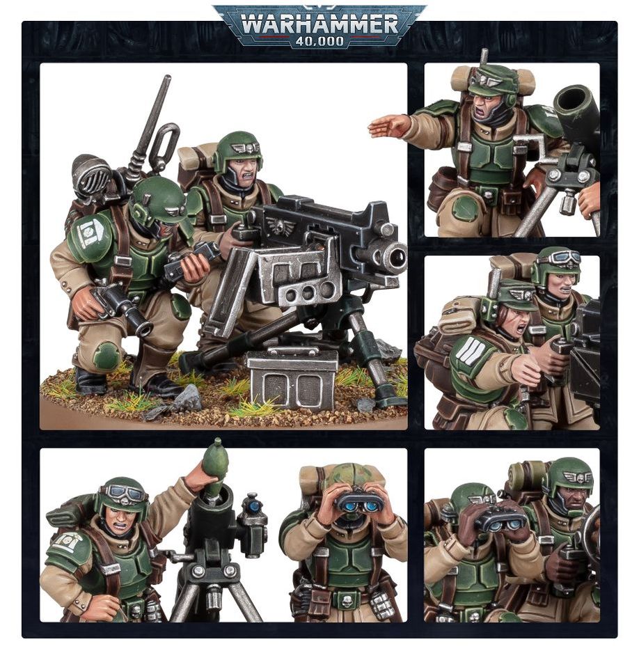 Warhammer 40,000: Astra Militarum - Heavy Weapon Squad