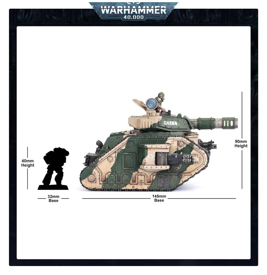 Warhammer 40,000: Astra Militarum - Leman Russ Battle Tank