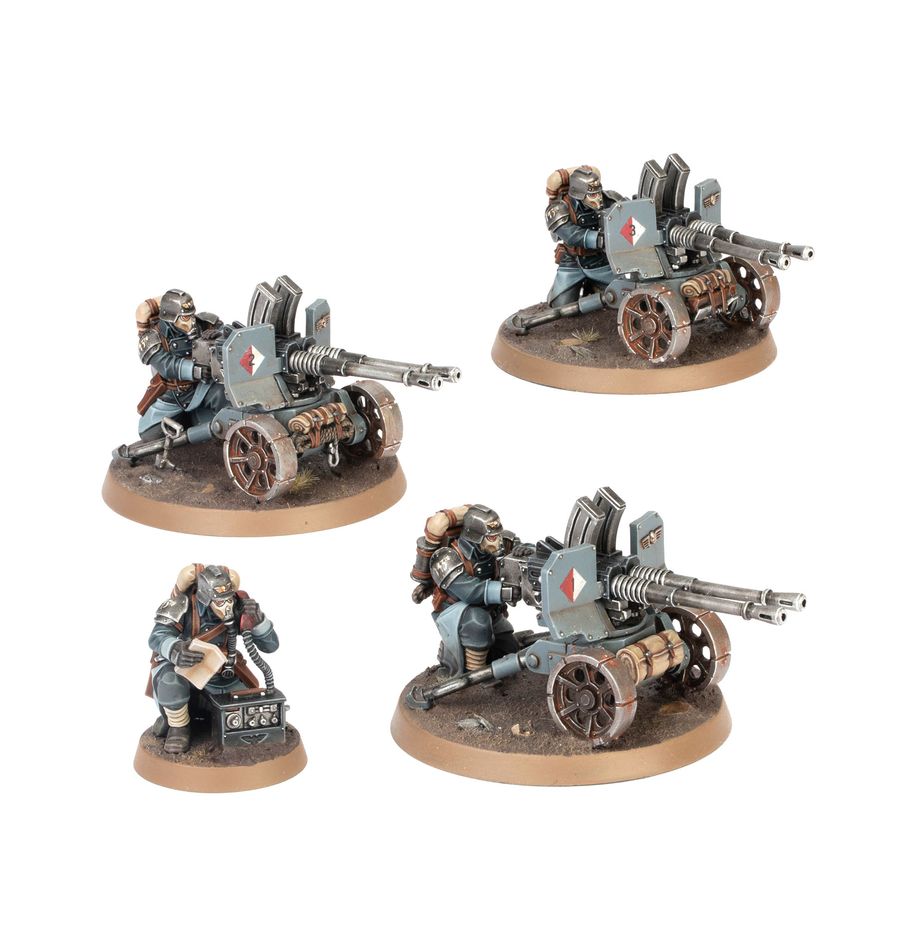 Warhammer 40,000: Astra Militarum - Krieg Heavy Weapon Squad