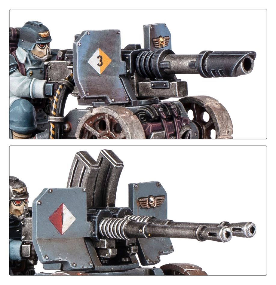 Warhammer 40,000: Astra Militarum - Krieg Heavy Weapon Squad