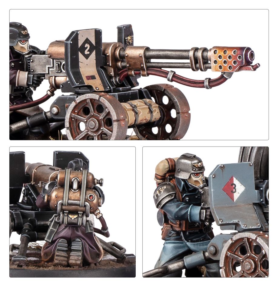 Warhammer 40,000: Astra Militarum - Krieg Heavy Weapon Squad