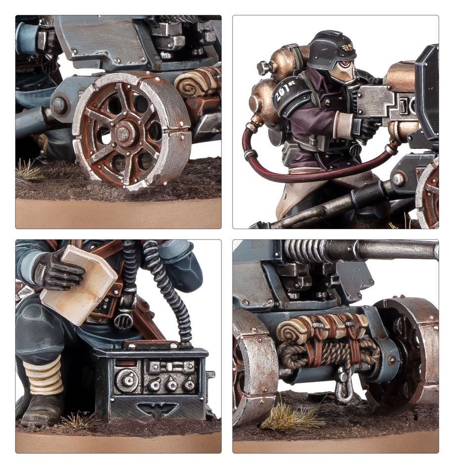 Warhammer 40,000: Astra Militarum - Krieg Heavy Weapon Squad