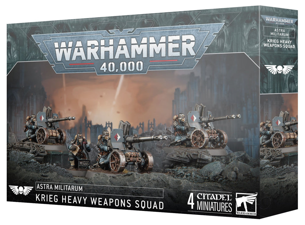 Warhammer 40,000: Astra Militarum - Krieg Heavy Weapon Squad