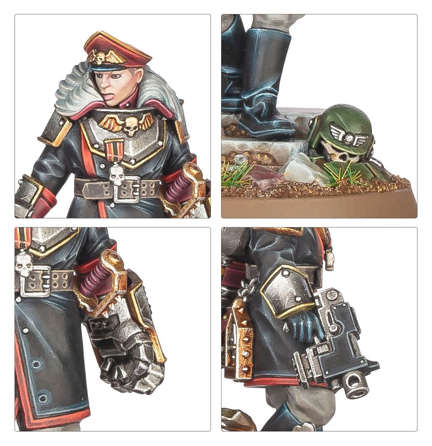 Warhammer 40,000: Astra Militarum - Commissar Graves