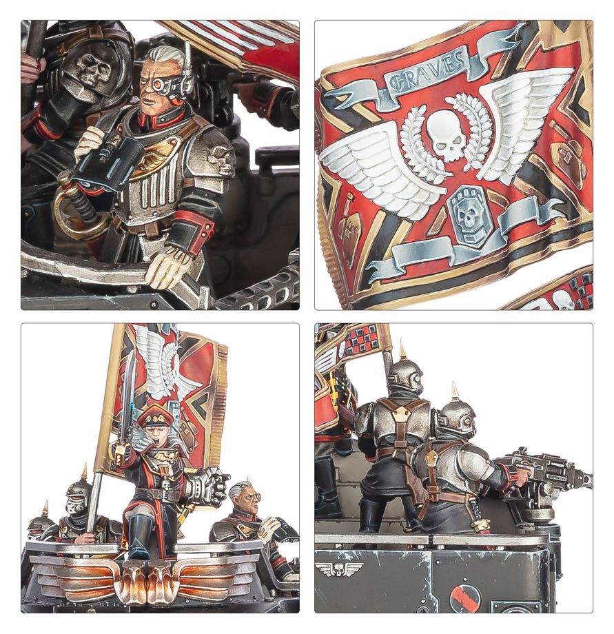 Warhammer 40,000: Astra Militarum - Commissar Graves