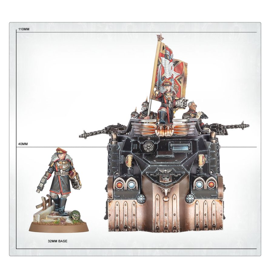 Warhammer 40,000: Astra Militarum - Commissar Graves