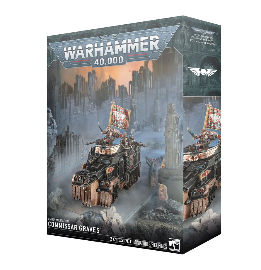 Warhammer 40,000: Astra Militarum - Commissar Graves