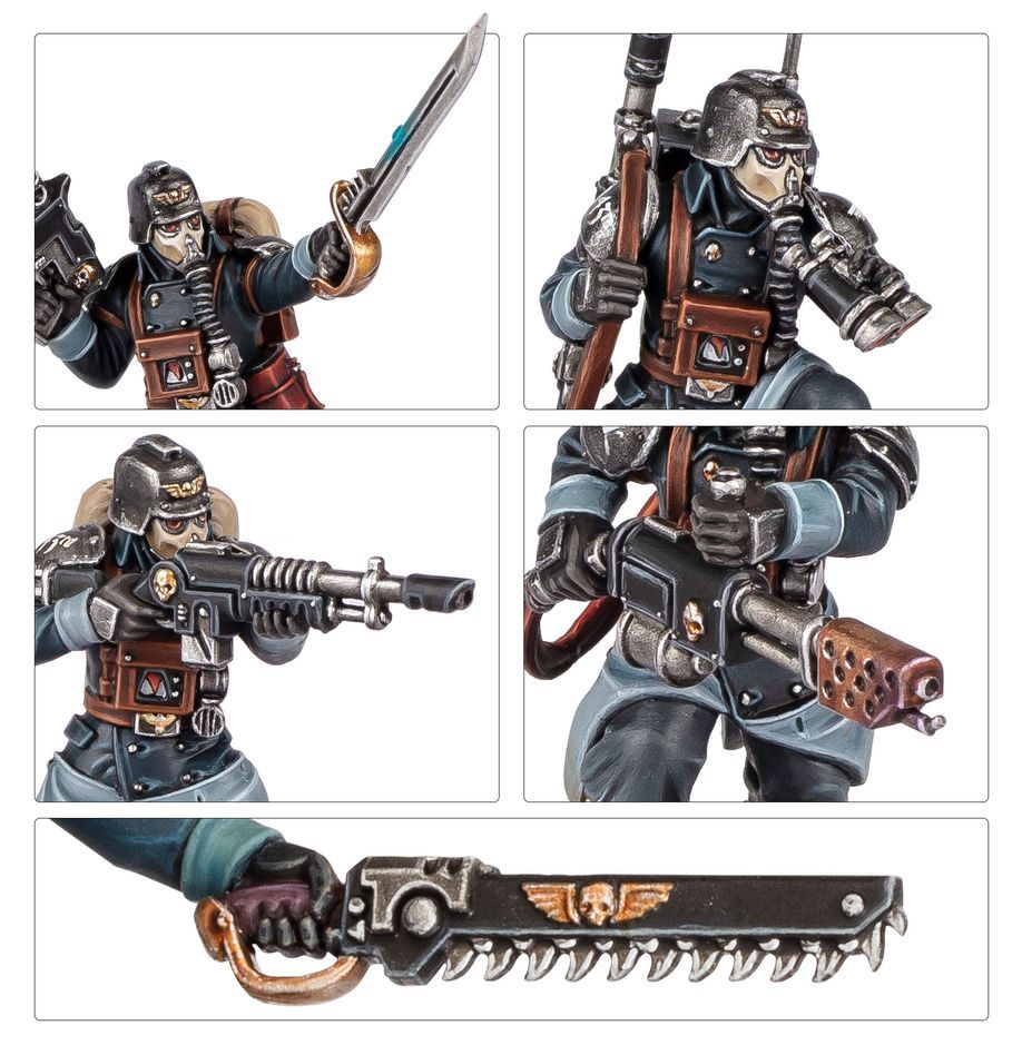 Warhammer 40,000: Astra Militarum - Krieg Siege Platoon Battleforce