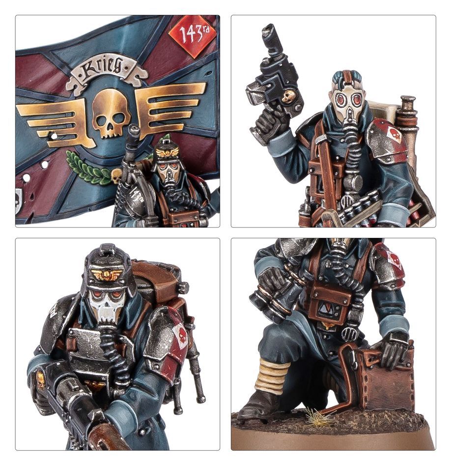 Warhammer 40,000: Astra Militarum - Krieg Siege Platoon Battleforce