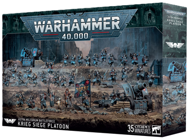 Warhammer 40,000: Astra Militarum - Krieg Siege Platoon Battleforce