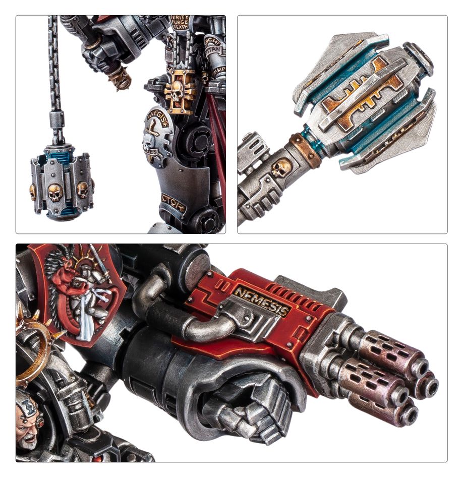 Warhammer 40,000: Grey Knights - Grandmaster in Nemesis Dreadknight