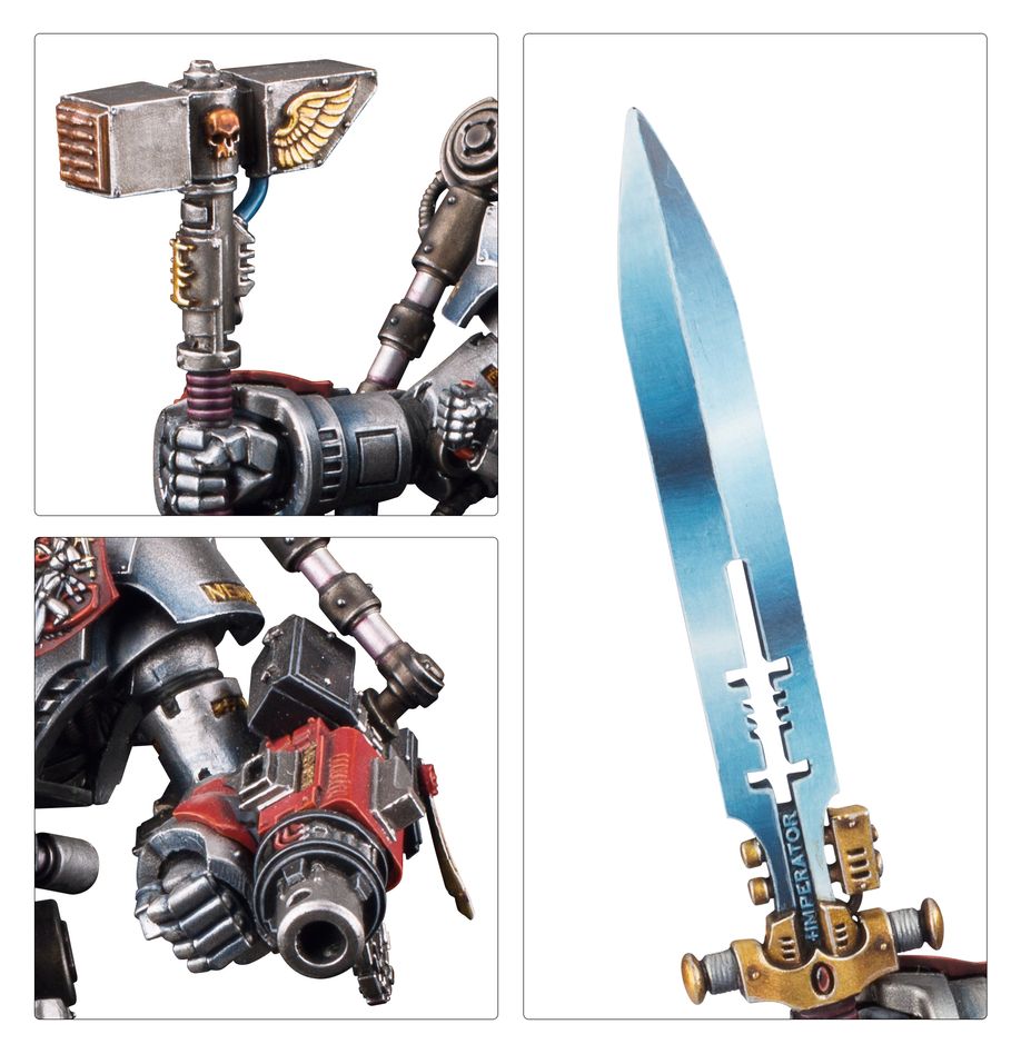 Warhammer 40,000: Grey Knights - Grandmaster in Nemesis Dreadknight