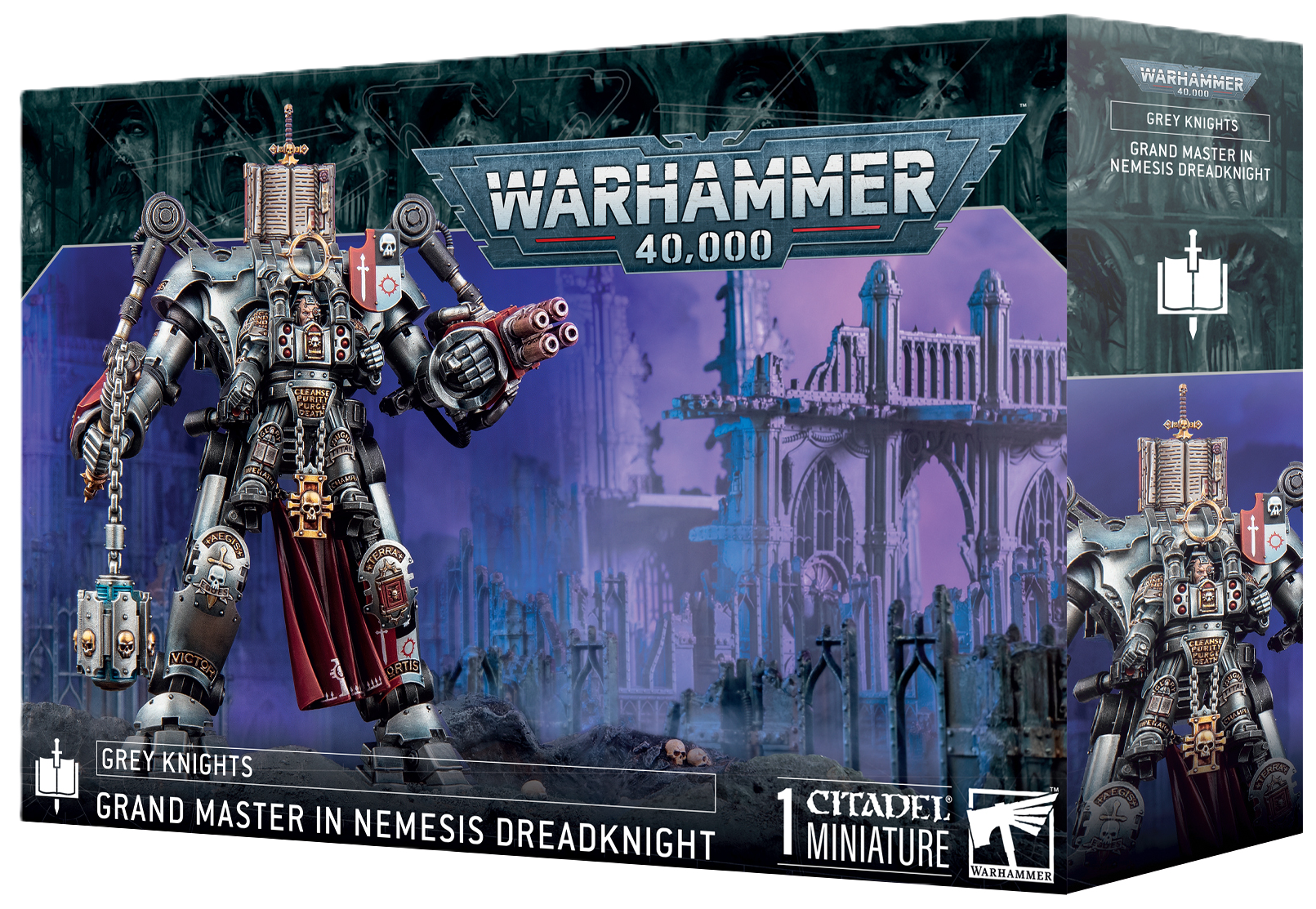 Warhammer 40,000: Grey Knights - Grandmaster in Nemesis Dreadknight