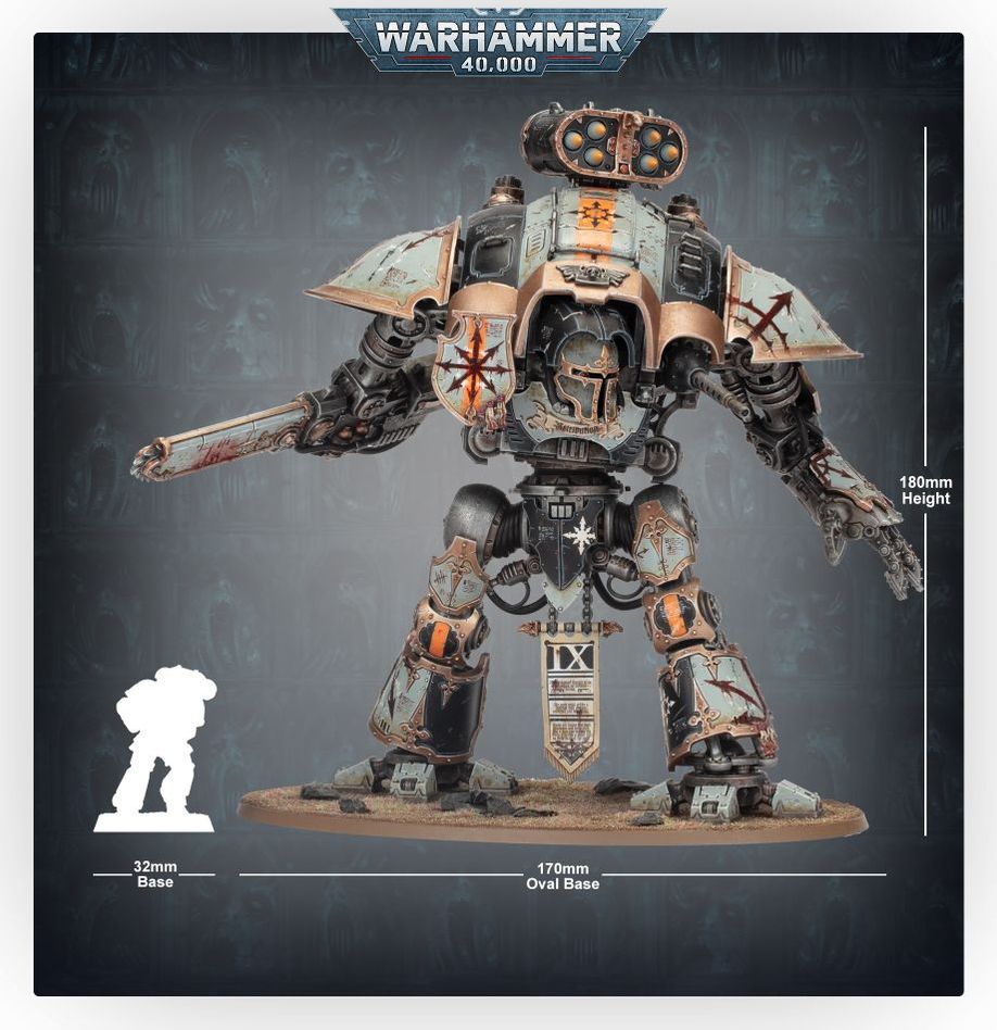 Warhammer 40,000: Imperial Knights - Knight Questoris