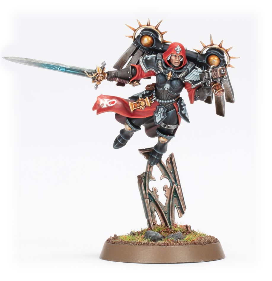 Warhammer 40,000: Adepta Sororitas - Canoness with Jump Pack