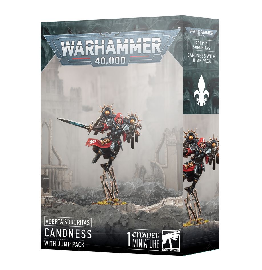 Warhammer 40,000: Adepta Sororitas - Canoness with Jump Pack