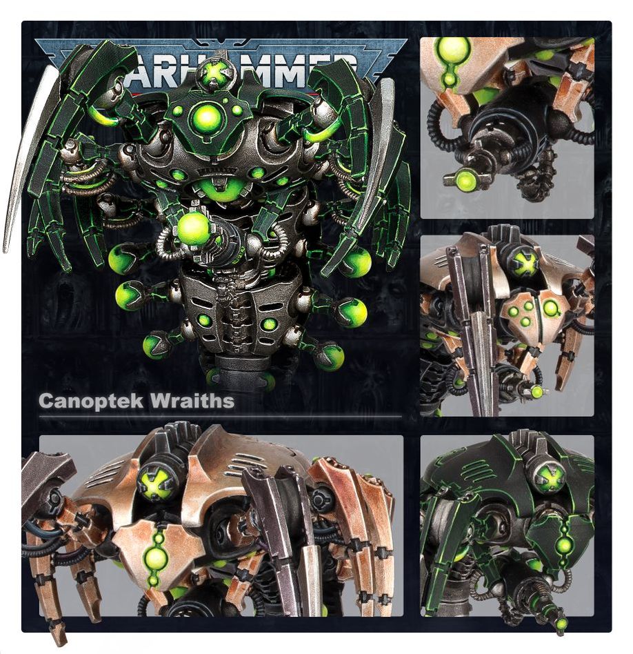 Warhammer 40,000: Necrons - Canopteck Wraiths