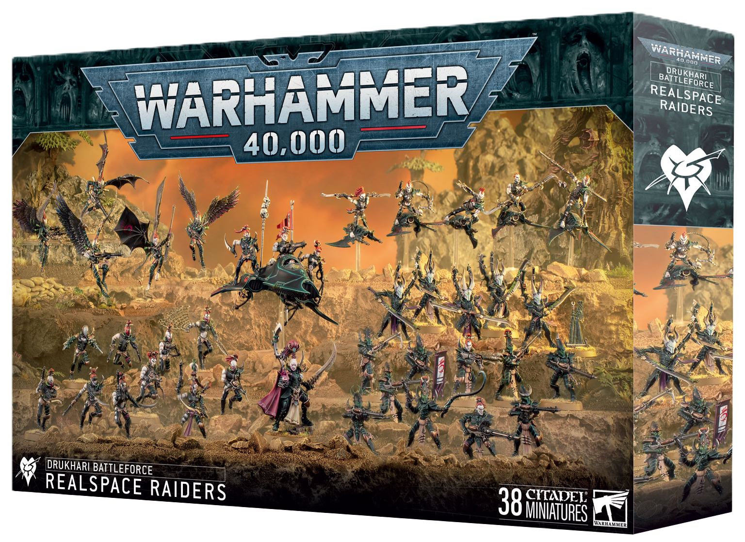 Warhammer 40,000: Drukhari - Realspace Raiders Battleforce