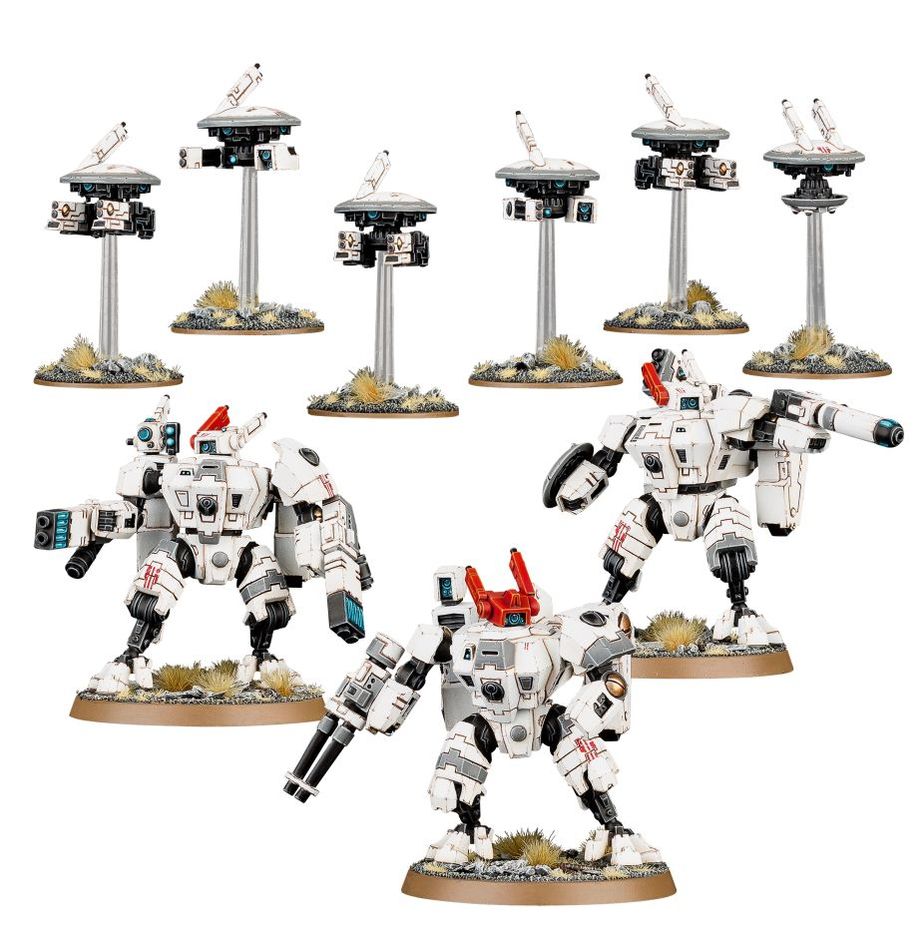 Warhammer 40,000: T'au Empire - Farsight Cadre Battleforce