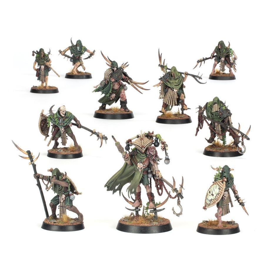 Warhammer Age Of Sigmar: Maggotkin of Nurgle - Shudderblight Cyst Battleforce