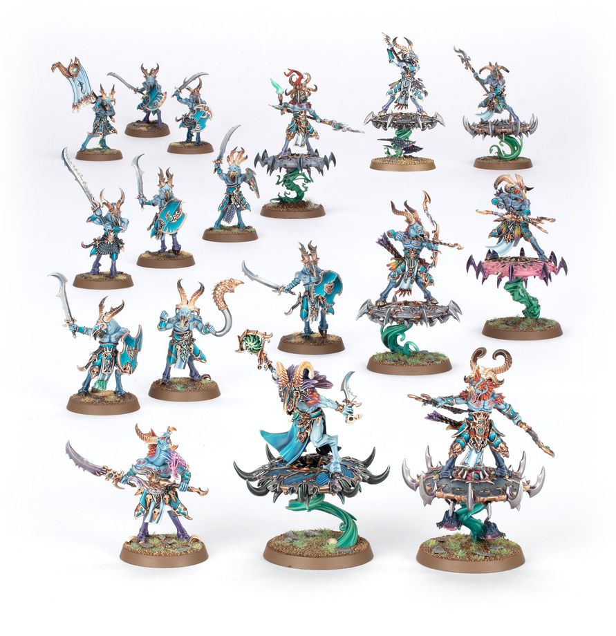 Warhammer Age Of Sigmar: Disciples of Tzeentch - Warpflame Cavalcade Battleforce