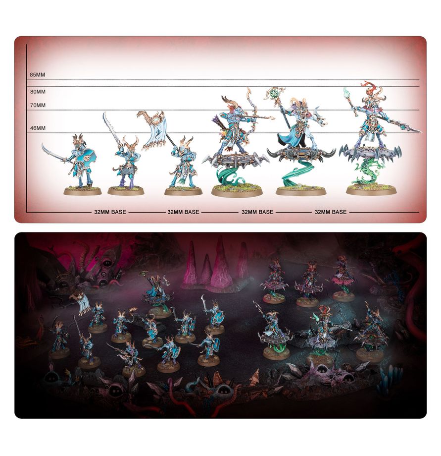 Warhammer Age Of Sigmar: Disciples of Tzeentch - Warpflame Cavalcade Battleforce