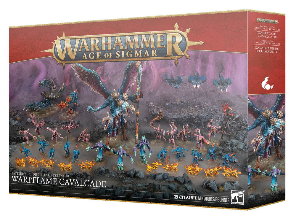 Warhammer Age Of Sigmar: Disciples of Tzeentch - Warpflame Cavalcade Battleforce