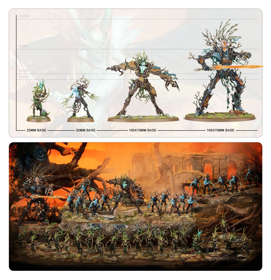 Warhammer Age Of Sigmar: Sylvaneth - Outcast Spitegrove Battleforce