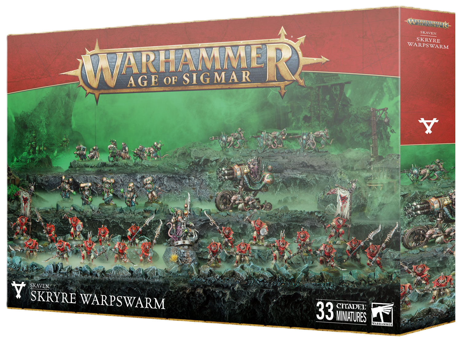 Warhammer Age Of Sigmar: Skaven - Skryre Warpstorm Battleforce
